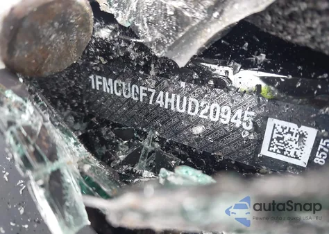 2017 Ford Escape S from USA, damaged, VIN 1FMCU0F79HUA35643